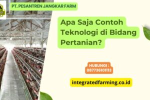 Apa Saja Contoh Teknologi di Bidang Pertanian?
